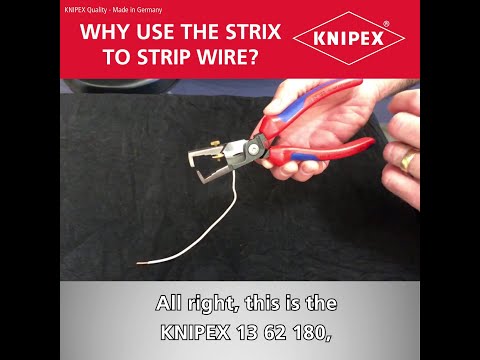 KNIPEX Tool Tips - Why use the StriX to strip wire?