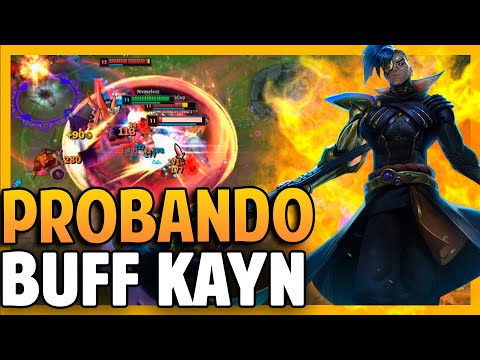 COMO JUGAR KAYN|KAYN ODYSEO🤩| GAMEPLAY LOL 2020 ESPAÑOL| PROBANDO EL BUFF DE KAYN😱| LOL#24