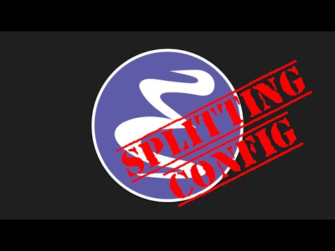 Splitting Emacs config