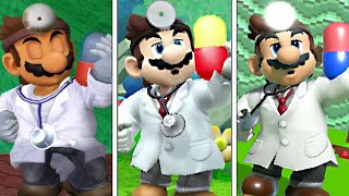 Evolution Of Dr. Mario In Super Smash Bros Series (Moveset, Animations & More)