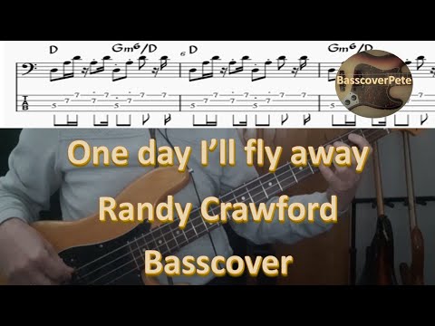 Randy Crawford One day I'll fly away. Bass Cover Tabs Score Chords Transcription. Bass: Abe Laboriel