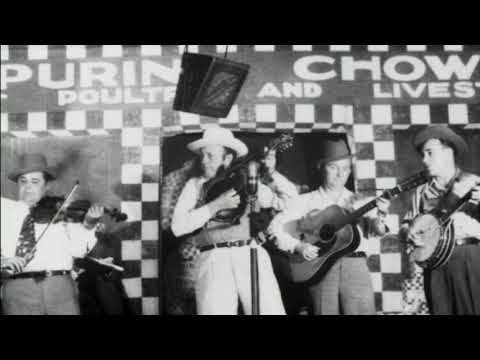 Bill Monroe and his Blue Grass Boys - Rare Live Grand Ole Opry Recording of the First Bluegrass Band