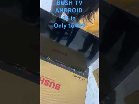 Bush TV Android 43 in Only 16499 AV Communication#android  #ytshorts #viralshorts #shorts