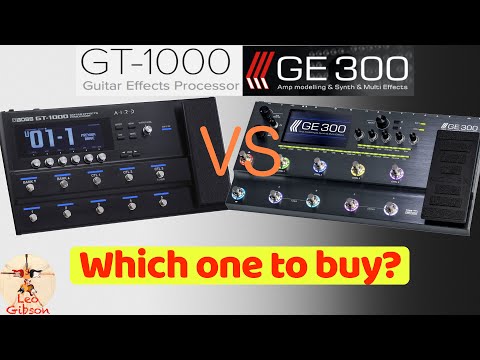 MOOER GE 300 VS BOSS GT 1000: which one to buy?