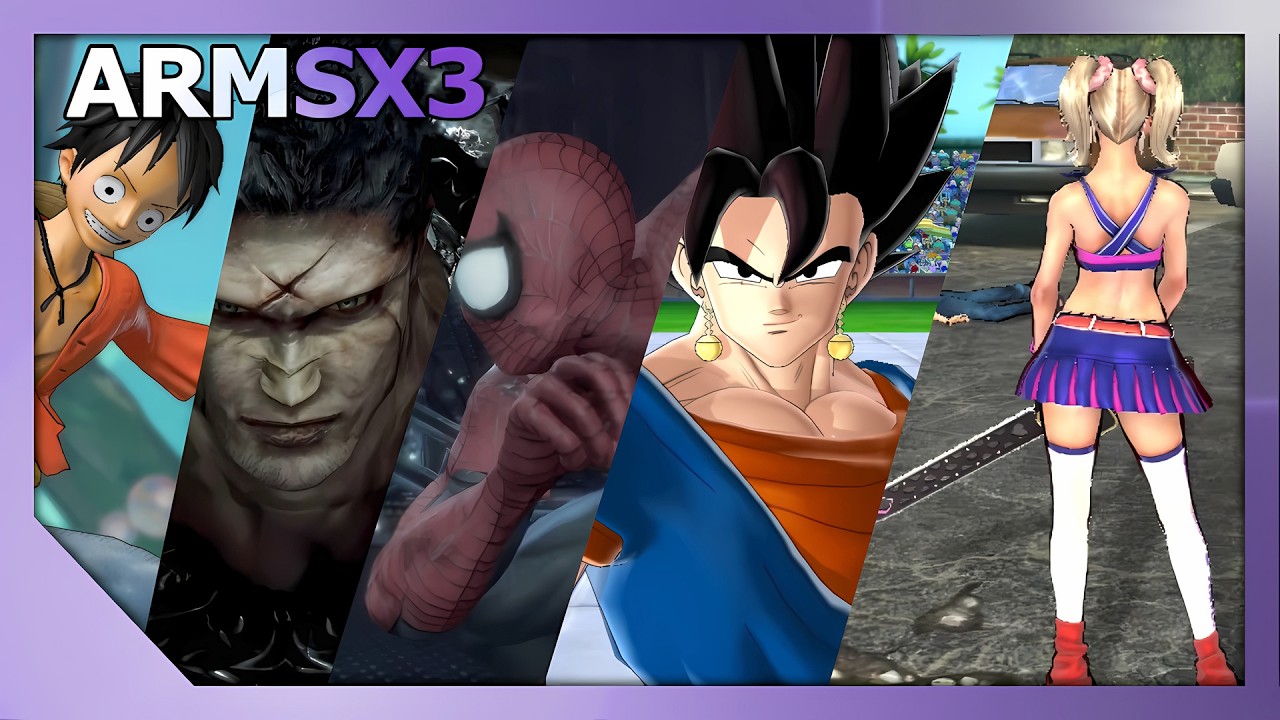 ARMSX3 (RPCS3 - PS3) on Android | 5 Games | Retroid Pocket 6 | Snapdragon 8 Gen 2 #2