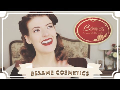 Besame Cosmetics Review // Vintage Make Up Haul & How To [CC] Video