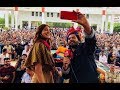 Anushka Sharma Varun Dhawan At Jaipur Vivekanand Global University Sui Dhaga Promotion