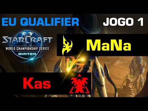 StarCraft 2 - MaNa vs Kas (PvT) Jogo 1 - 2019 WCS Winter Europe Qualifier #1 [PT-BR]