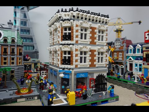 Lego Stadt Update Folge 98 Die dritte Etage vom Fahrradladen