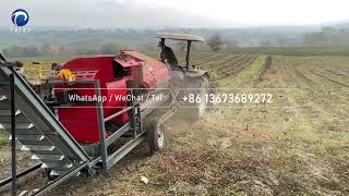 Feedback Video on Large Peanut Picker from Italy Customer | How does Groundnut Picker Work? #peanut