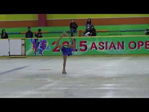 AOFST2015 Junior Ladies FS #8 Promsan Rattanadilok Na Phuket