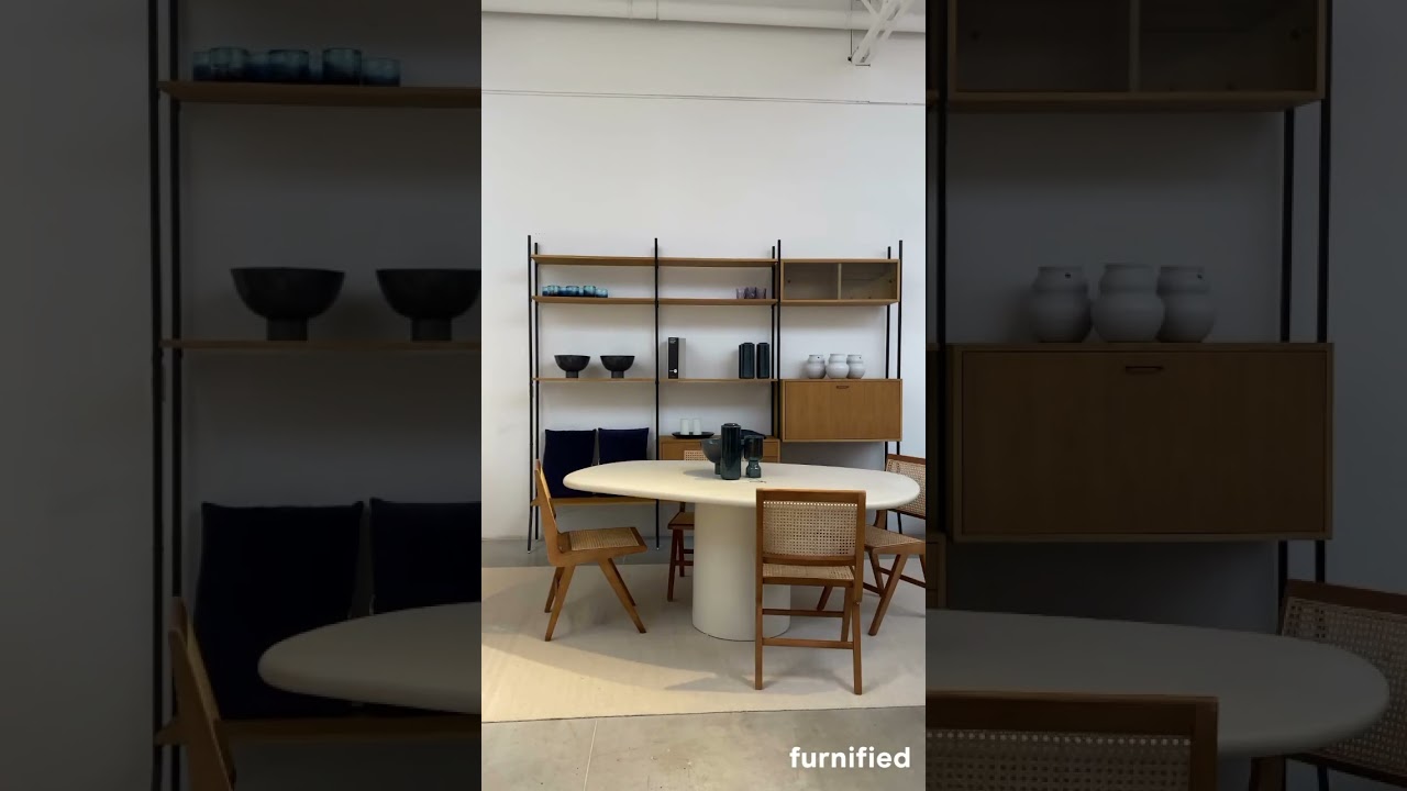 Eettafel met stoelen - Furnified