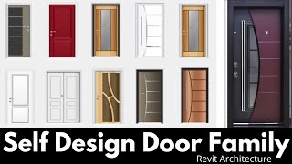 How to make stylish Door in Revit Architecture | Door Family | PTS CAD EXPERT