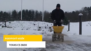 Posypový vozík TEXAS CS 3600
