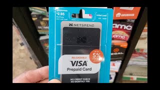 NETSPEND Reloadable Visa prepaid debit card 2.95 PURCHASE PRICE IS THIS ANY GOOD