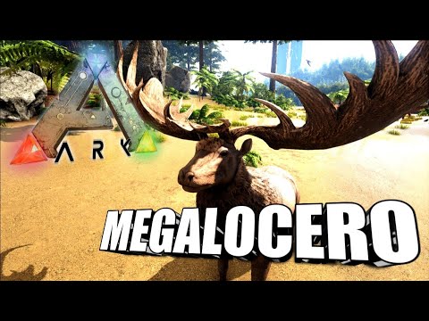 Taming A Megaloceros | Ark Survival Evolved | The Island