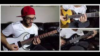 Romeo Santos &#39;Heroe Favorito&#39; - Intro &amp; Solo -Jazz, Acoustic, Segunda, Bass Guitar Cover