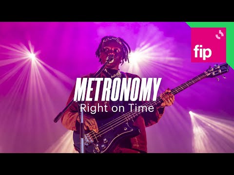 Live à Fip : Metronomy "Right on time" aux Arènes de Lutèce