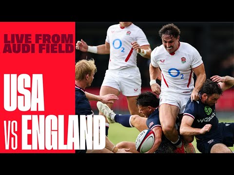 LIVE | USA v England | Audi Field | Washington D.C.