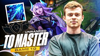 10- ASHE ADC : UNRANKED TO MASTER HARD MODE