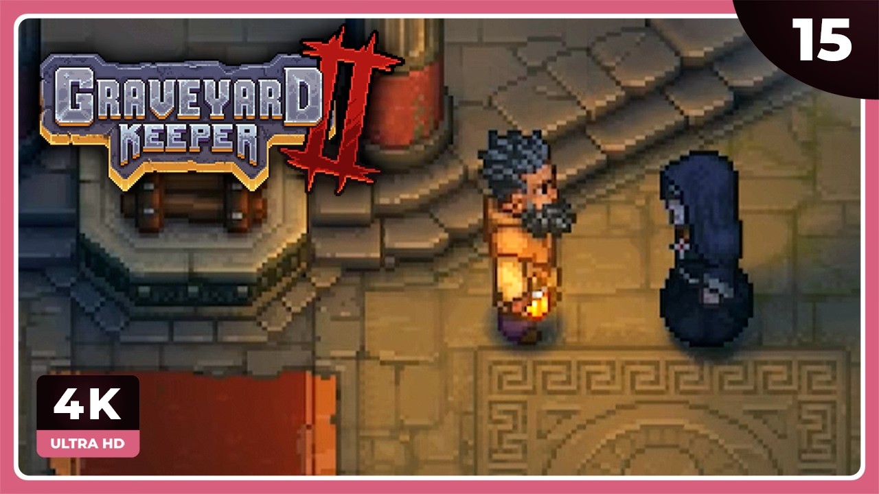 GK #15 | LA MONJA SE CONFIESA | GRAVEYARD KEEPER 2 Gameplay Español