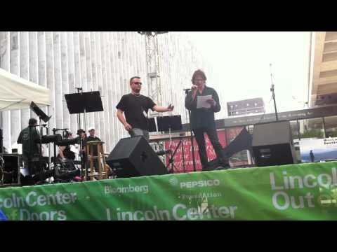 Dennis Dunaway reading at Lincoln Center, Ourland Festival -- July 29, 2012