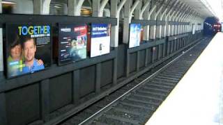 preview picture of video 'MBTA: Orange Line Train leaves Downtown Crossing'