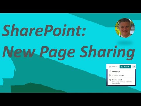 SharePoint: New Page Sharing SharePoint: New Page Sharing