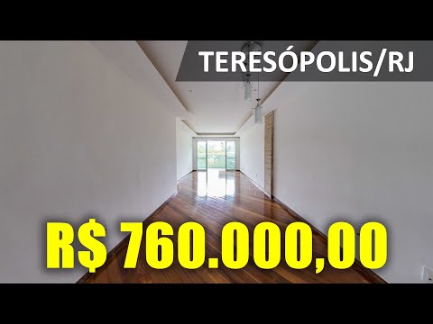 APARTAMENTO AMPLO COM 3 QUARTOS À VENDA  EM TERESÓPOLIS/RJ