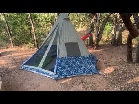 Overview of campsite 303