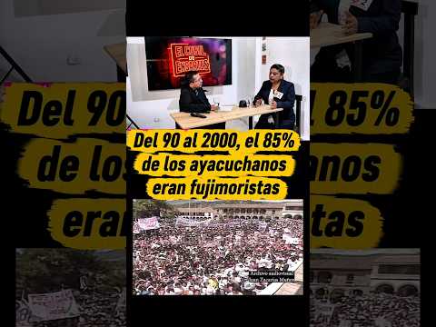 Ayacucho: “Del 90 al 2000, Ayacucho el 85% fujimorista”, Maritza Saccsara