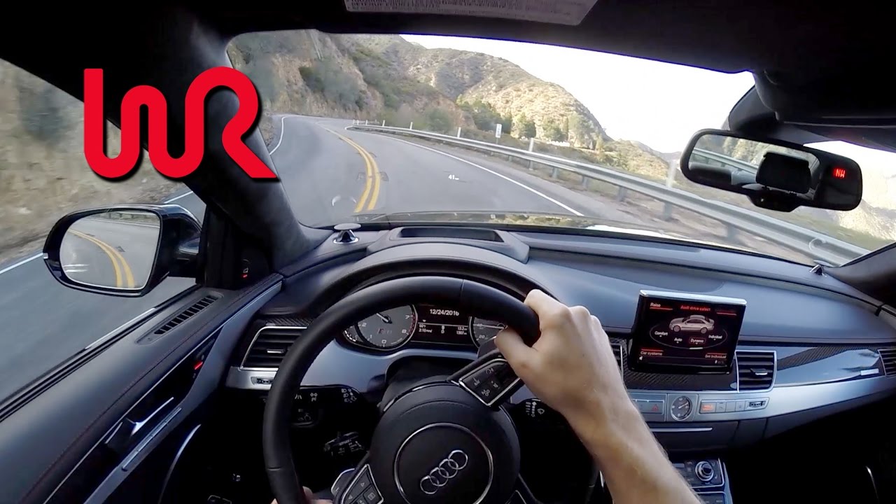 2017 Audi S8 - WR TV POV Canyon Drive