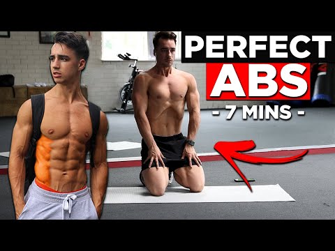 7 MIN PERFECT ABS WORKOUT (NO EQUIPMENT BODYWEIGHT WORKOUT!)