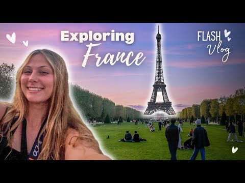 Flash Vlog (Ep. 4) | France | solo travel as a girl 