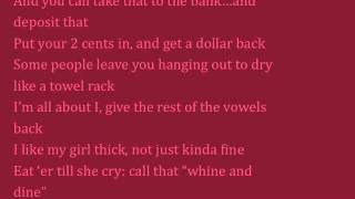 Lil Wayne She Will Remix *** LYRICS***