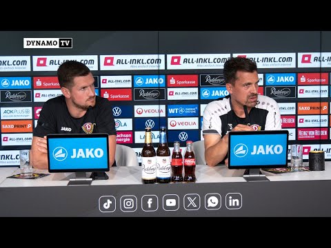 3. Spieltag | DSC - SGD | Pressekonferenz vor dem Spiel