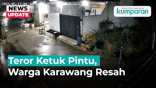 Download lagu Teror Ketuk Pintu Misterius di Karawang, Tak Ada Siapa pun di CCTV mp3