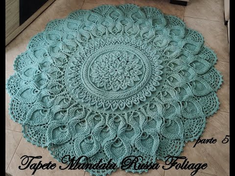 Tapete Mandala Russa Foliage, PARTE 5