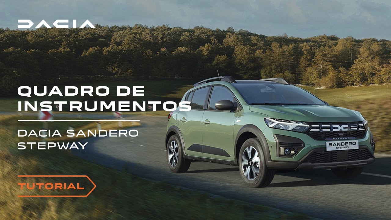 Sandero e Sandero Stepway - O painel de instrumentos