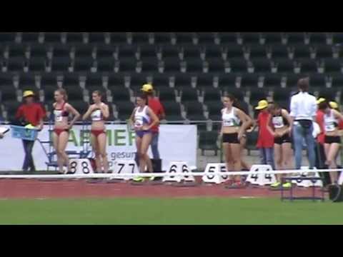 Deutsche U23 Meisterschaften Göttingen - 100m hurdles women - Finale