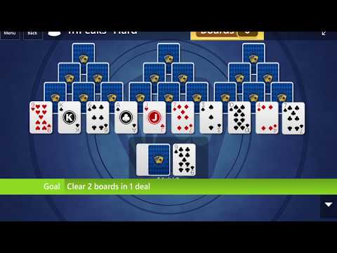 Microsoft Solitaire Collection: TriPeaks - Hard - April 1, 2017