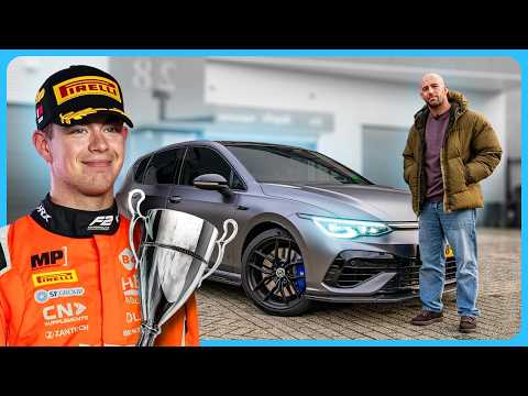 Richard Verschoor drives the biggest Golf R & signs with McLaren! | The Auto Van