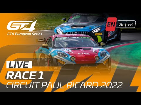 LIVE | Race 1 | Paul Ricard | GT4 European Series 2022 (English)