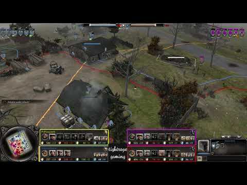 COH2 2v2 PvtFonzarelli (US) & WebsterBolek (UK) vs Computer Man (OK) & xd (OK)