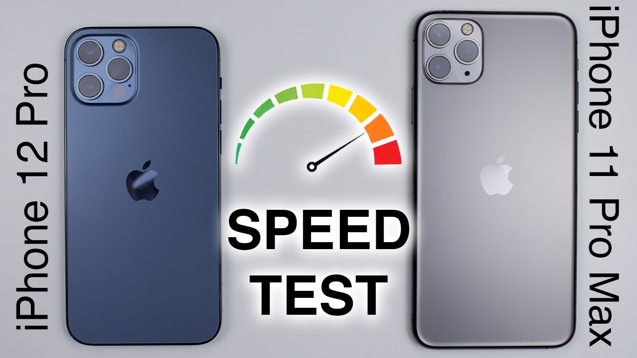 iPhone 12 Pro vs iPhone 11 Pro Max SPEED TEST!