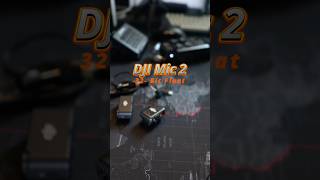 DJI Mic 2 /32- Bit Float |  Sony FX30 #audio #djimic2 #sonyfx30