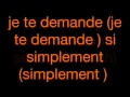Sensualité lyrics 