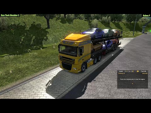 Euro Truck Simulator 2 | Promods | Cars Transported from Salzburg to Antwerp