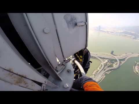 Macau Tower Climb: Final Section