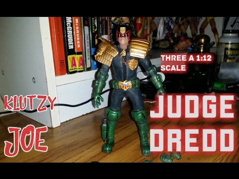 ThreeA 1/12 Judge Dredd (Klutzy Reviews)